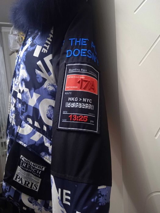 Пуховик на мальчика 8-10 лет