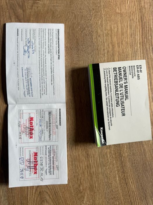 Motocicleta Kawaski Ninja ER6F