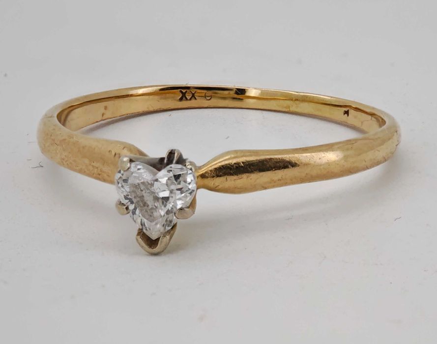 Inel 14k diamant natural 0.3ct