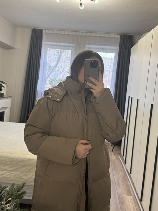 Куртка зимняя длинная