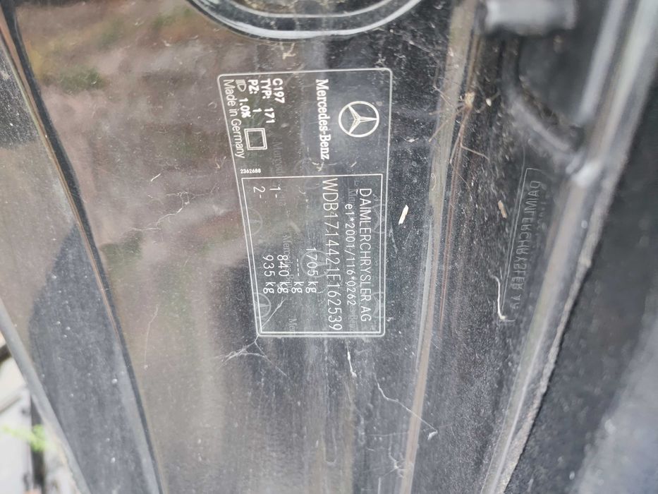 Mercedes SLK 2.0 Compresor СЛК кабрио на части 2006