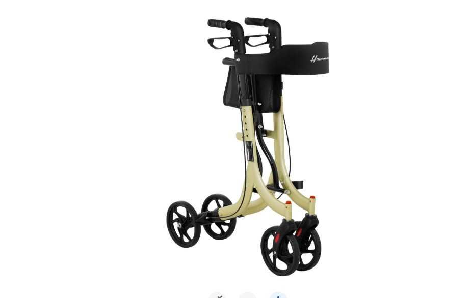 Cadru de Mers cu Roți Harmony - auriu - 136 kg / Rolator