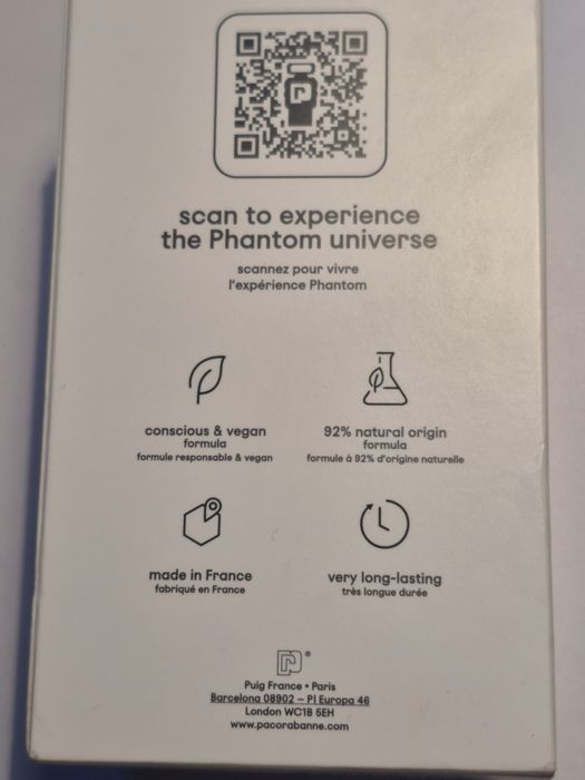 Туалетная вода Paco Rabanne Phantom