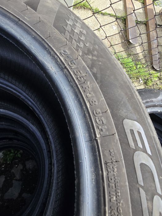 2x 215/55/18 VARA KUMHO 2022 Stare impecabila