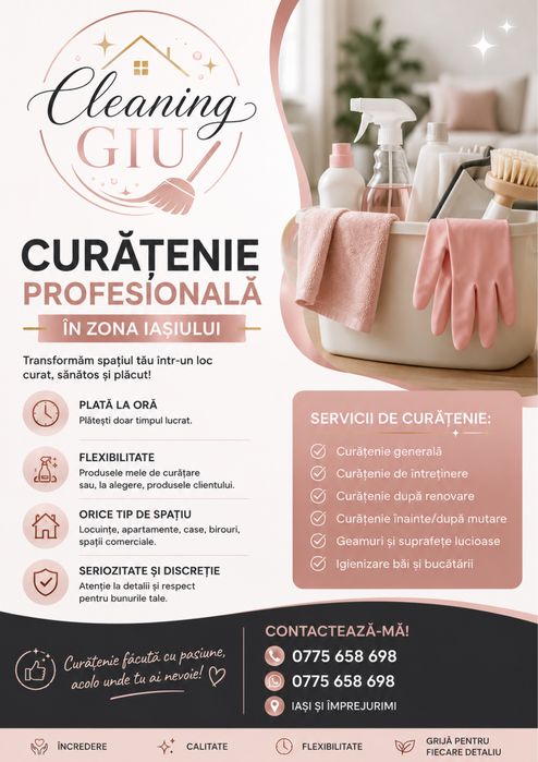 Curatenia este cheia!