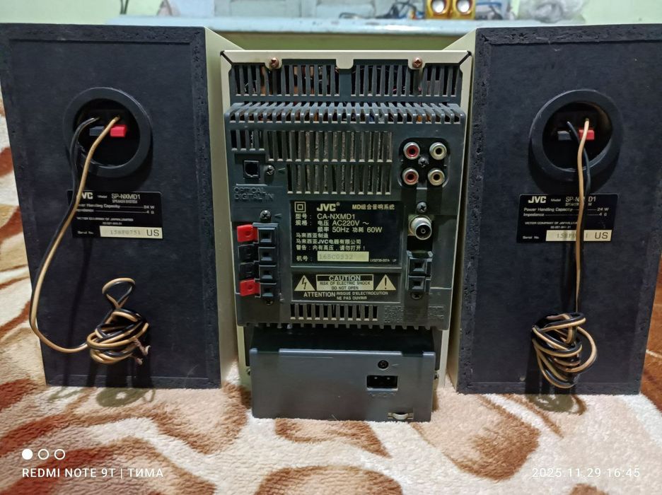 Музыкальный центр JVC Япония