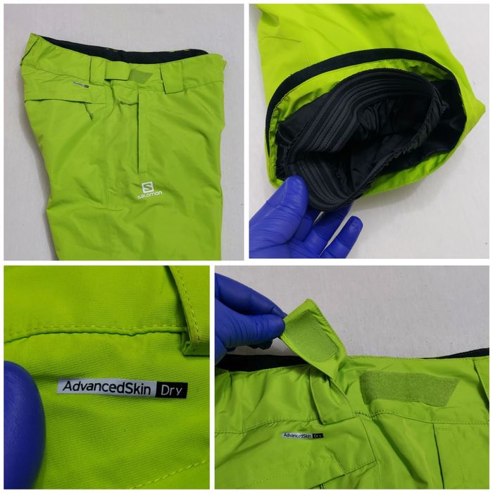 Pantaloni SALOMON Advenced Skin Dry, nr. M unisex schi, snowboard