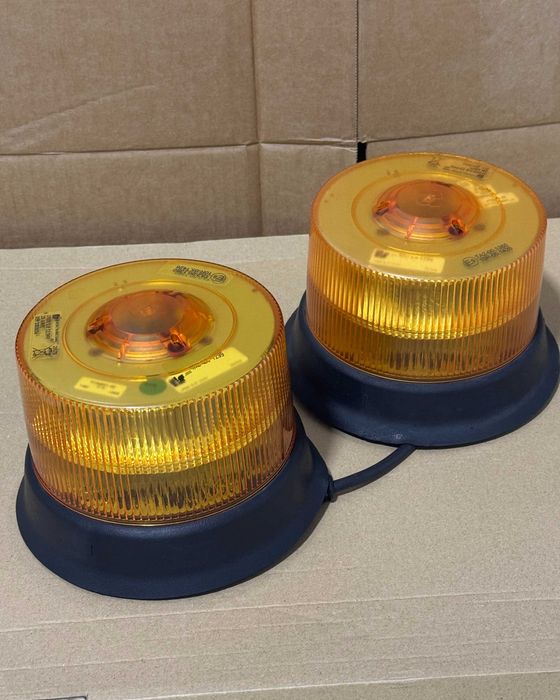 Set 2 Girofaruri stroboscopice LED Galben Federal Signal Vama LP800 30 LED-uri