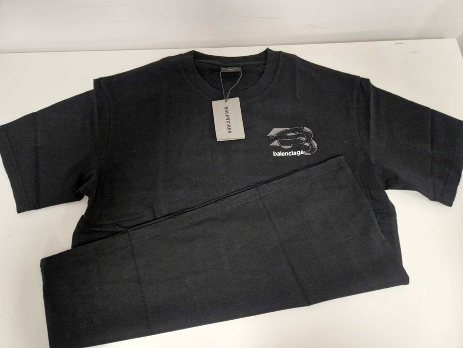 Tricou Balenciaga Jerdey Black