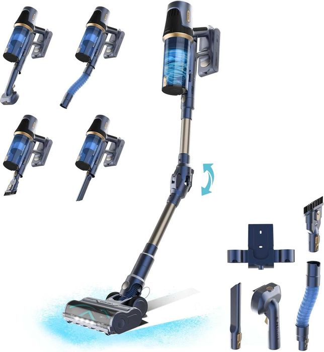 Безжична вертикална прахосмукачка Conga Rockstar RS70 Pet Flex X-Treme
