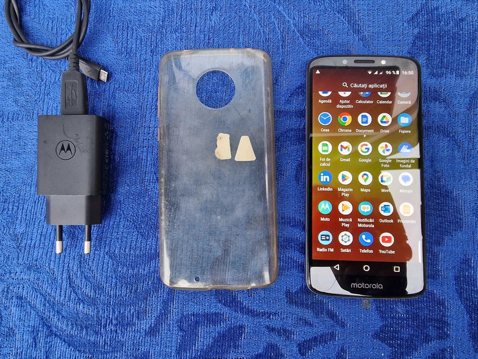 Telefon mobil Motorola Moto E6 Plus, Dual SIM, 32GB, 4G,