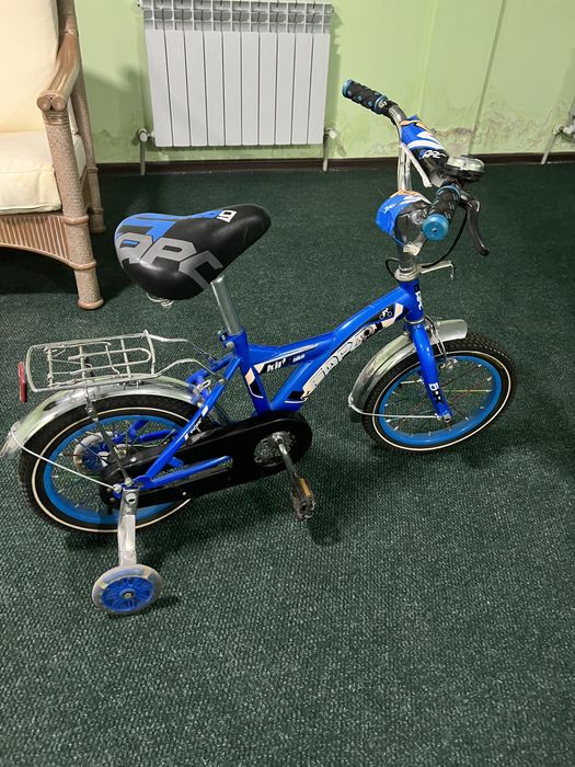 Синий велосипед