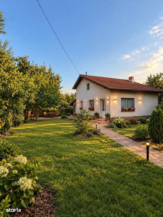 Teren 2000 mp + casa în Cornu de Jos, locație premium (lângă Campina)