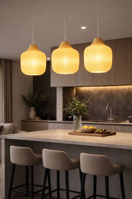 Win 3 White Pendant Lamp