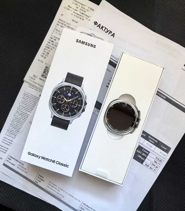 Galaxy Watch 8 Classic 46mm L505 LTE - Black нов Гаранция