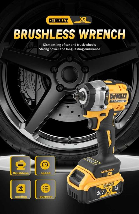 Pistol cu impact DeWalt model DCF921