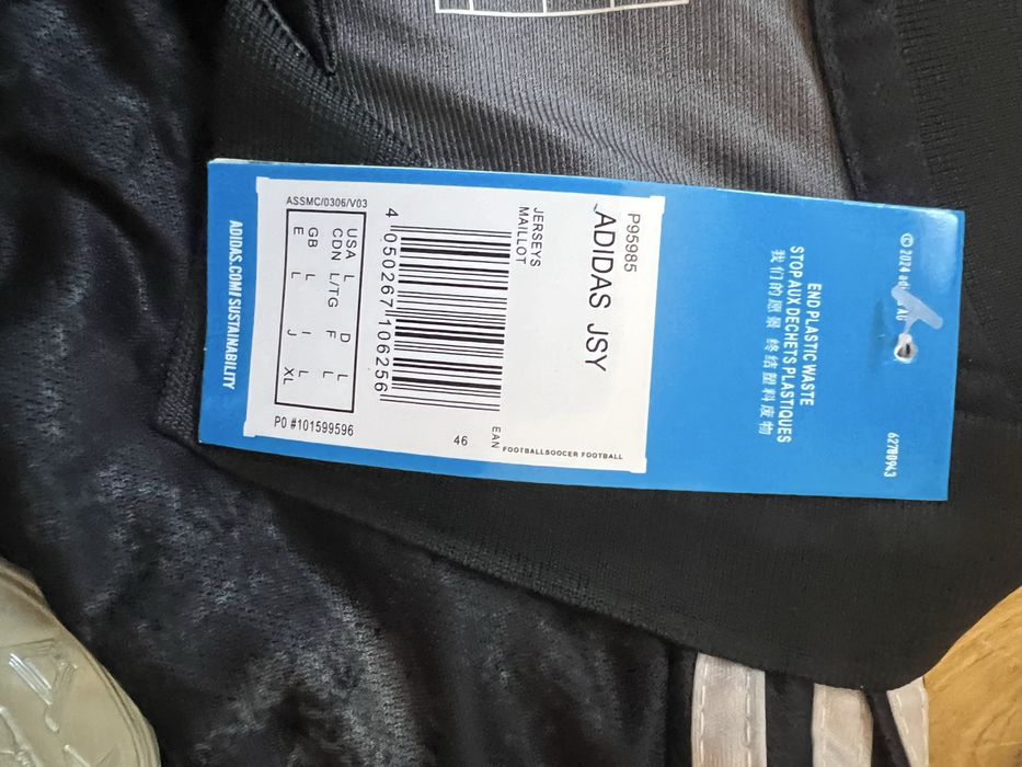 Adidas x Stone Island Blackout Jersey