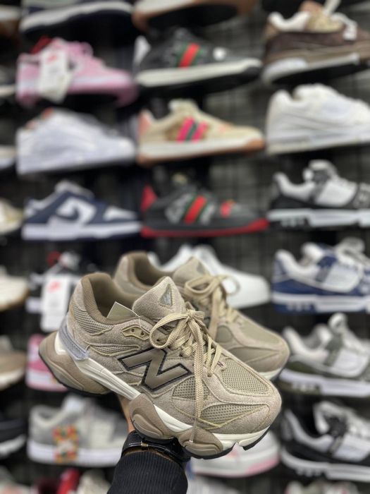 Sneakers New Balance 9060 Cream Brown Mocha Low