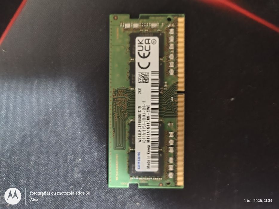 Ram Laptop Samsung 8gb