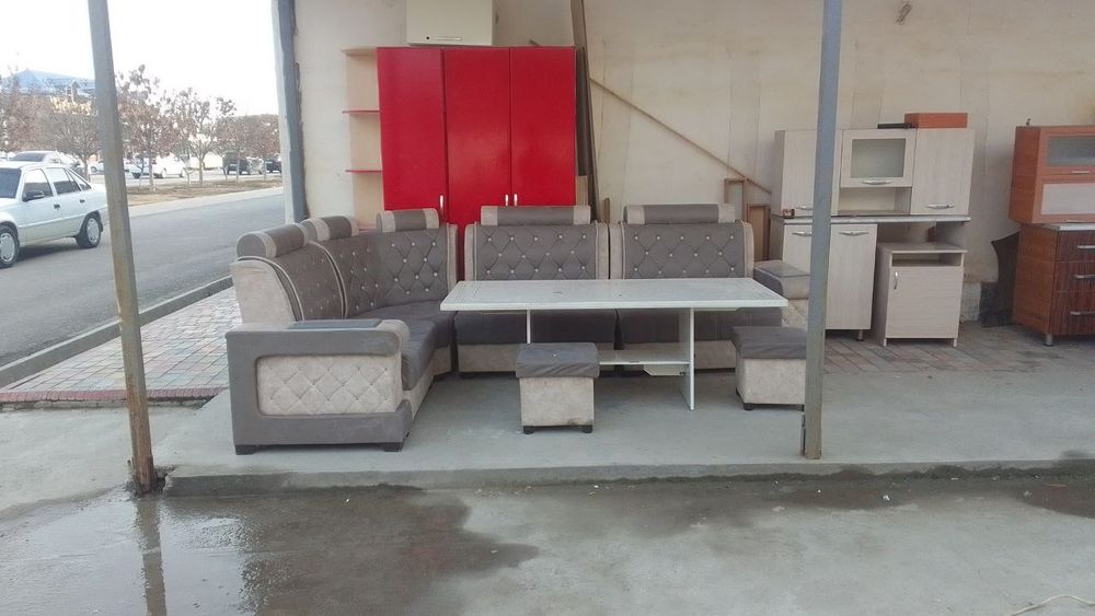 Уголок для гостиной и диван раздвижной