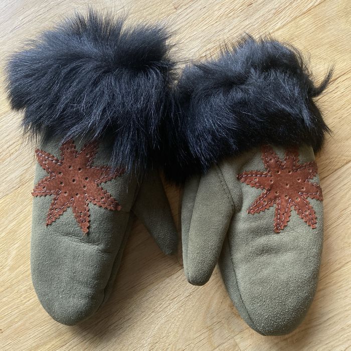 Ръкавици агнешка кожа