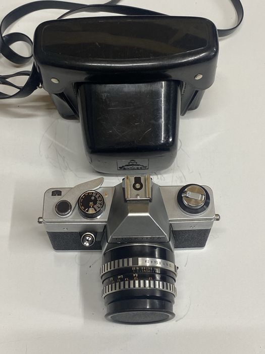 Aparat foto analog Praktica L-Carl zeiss Jena Tessar Zebra