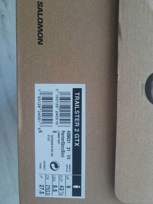 Adidasi SALOMON Originali  Trailster 2 Gtx W GORE-TEX IMPERMEABILI