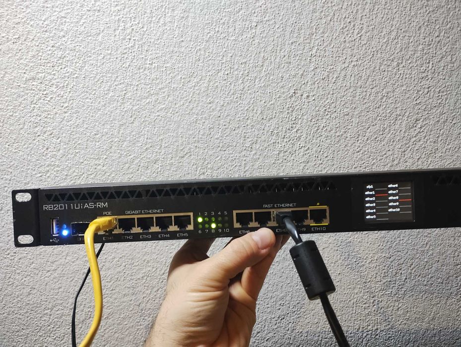 Mikrotik RB2011UiAS-RM рутер