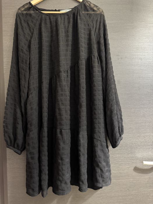 Rochie de dama cu maneca lunga Mango