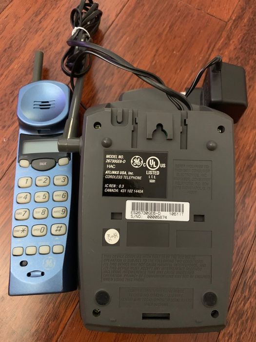 Стационарен безжичен телефон _ General Electric