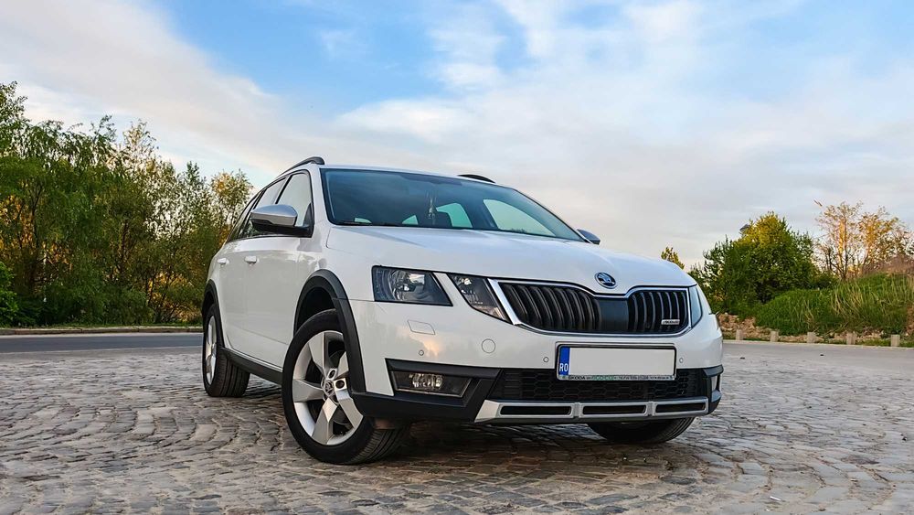 Skoda Octavia SCOUT 4x4 permanent 2.0 TDI CUNA 184 CP Euro 6 fără AdBlue | 135.000 km