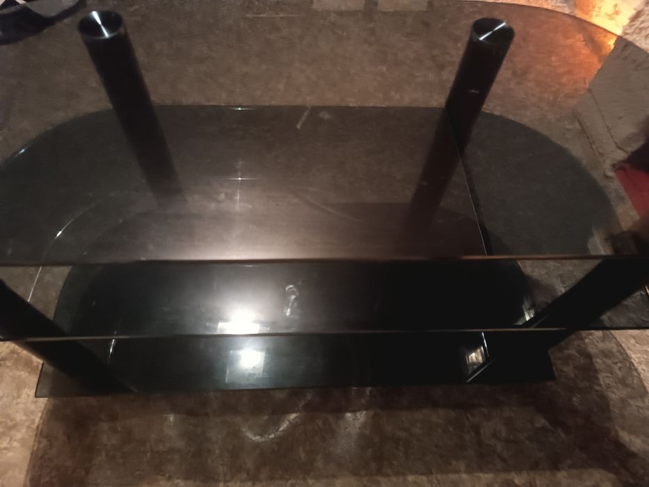 Стеклянная тумба