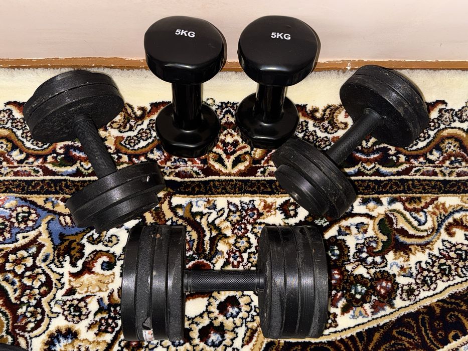 Гантели разные fitnes