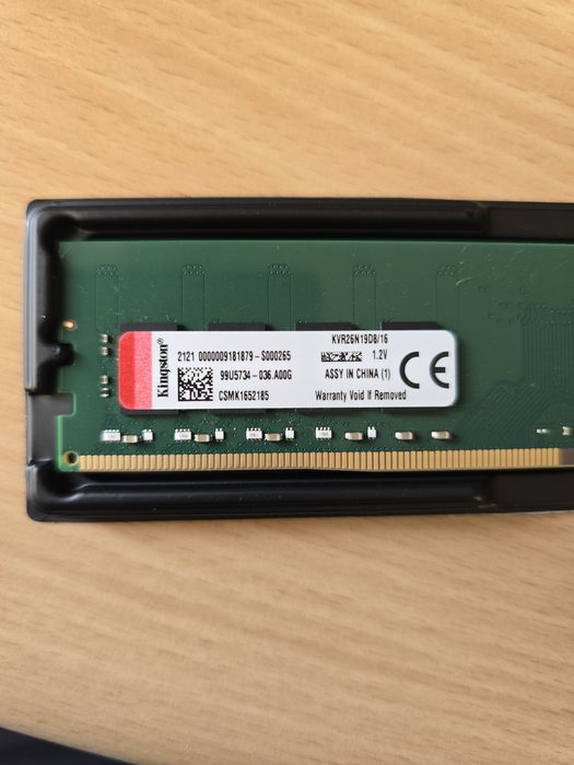 RAM Kingston 16 GB / 32 GB DDR4