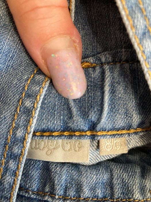 Комбинезон джинсовый, детский, р. 86