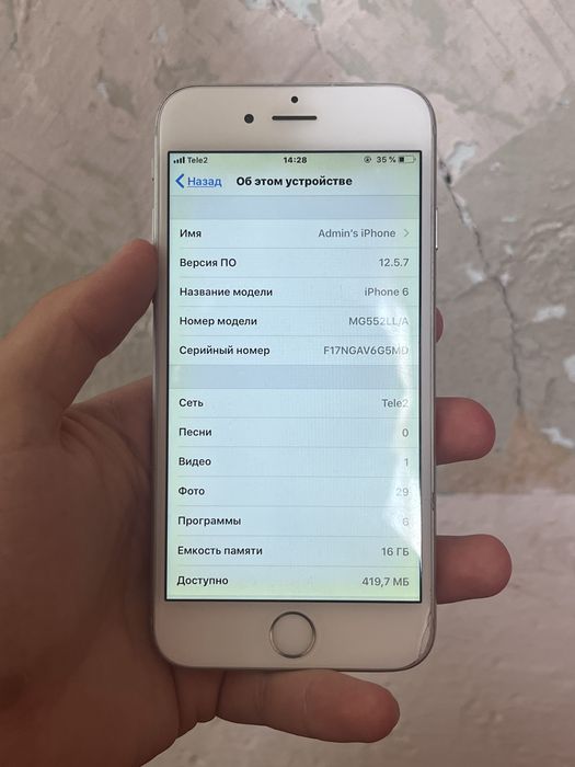 iPhone 6 без ремонта