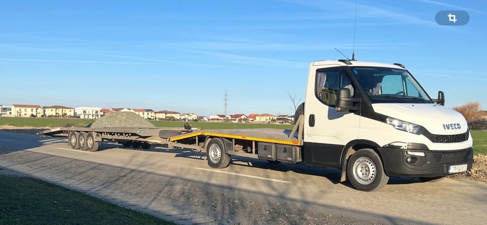Iveco Daily 3.0 Euro 5 platforma transport auto