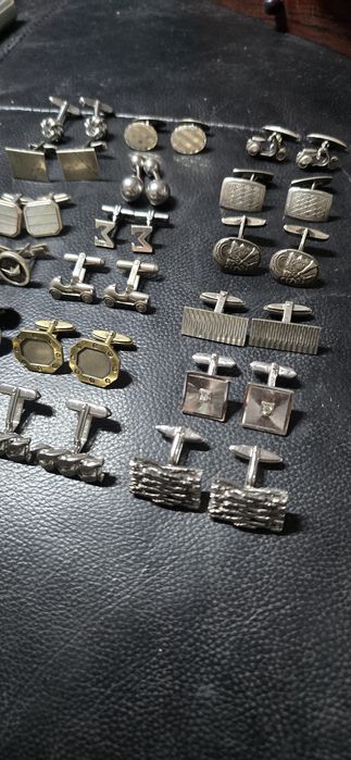 Butoni cămașă argint masiv