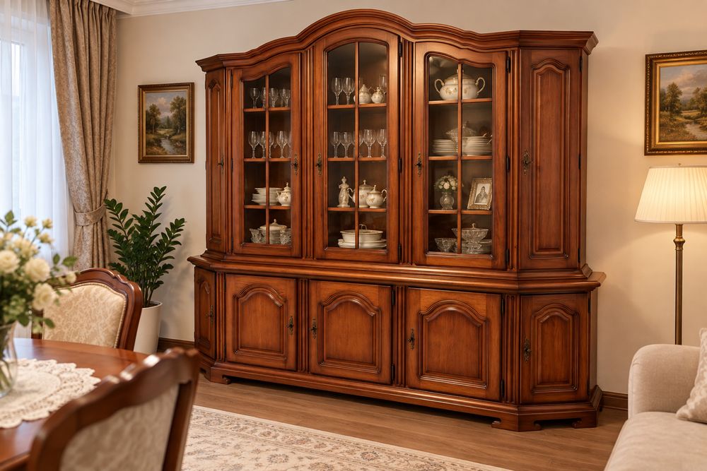 Mobilier lemn masiv pentru sufragerie