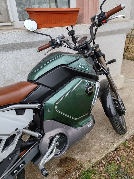 Super Soco TC, in stare perfecta, estetic și funcțional, revizie la zi
