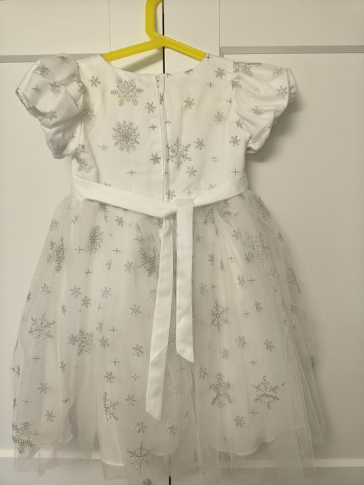 Rochie Fulg de Nea - serbare Crăciun 120 cm