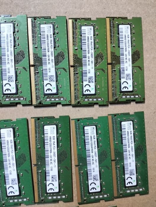 Memorii laptop sodimm DDR4 de 8 Gb