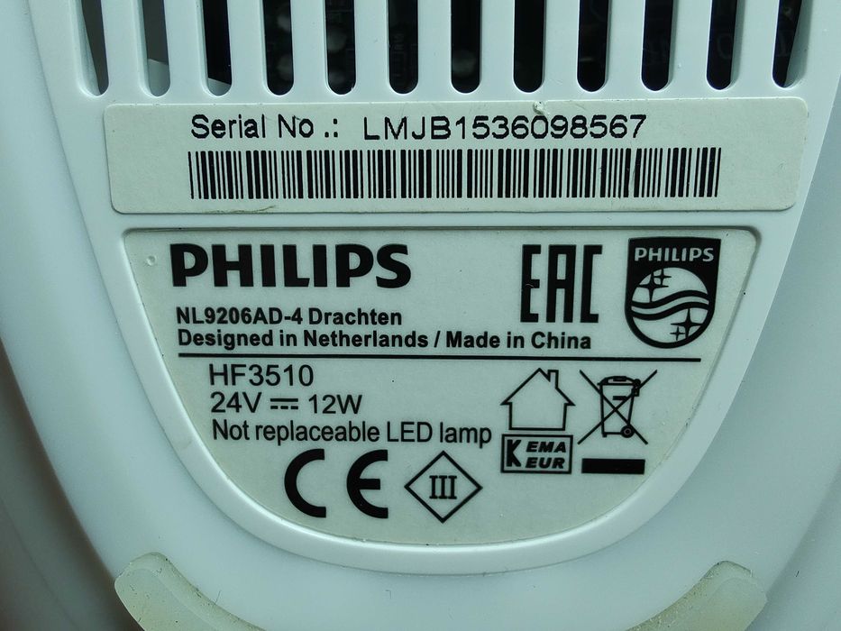 Radio FM cu ceas Philips HF3510 LED Wake-up Sunrise Simulation Solara