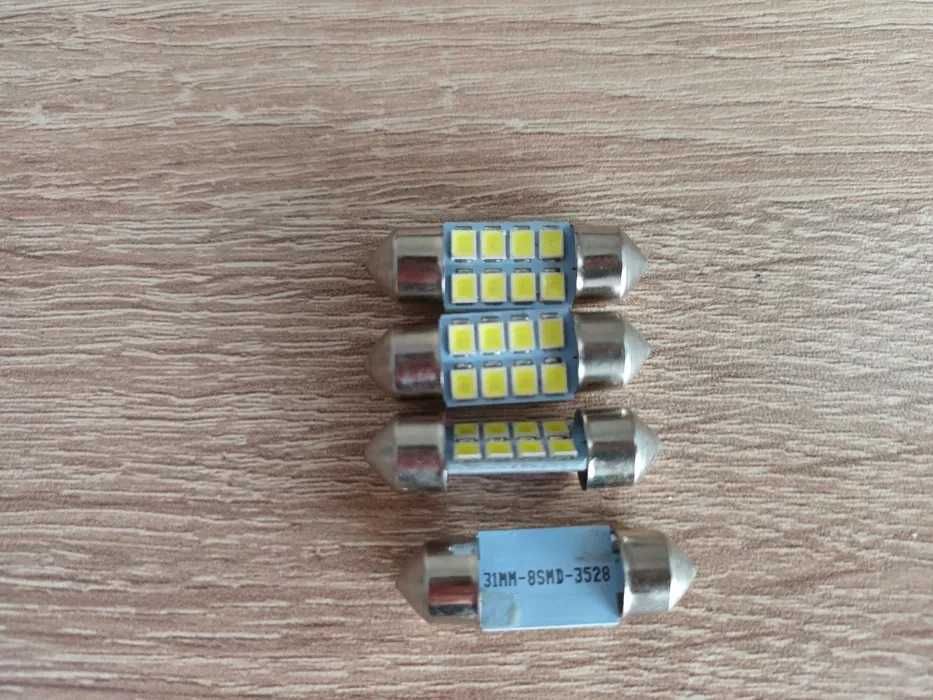LED крушка за плафон,лед осветление за рег. номер,крушки