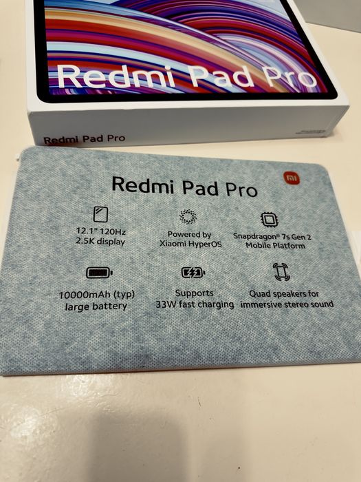 Redmi Pad Pro 256GB, 8GB RAM