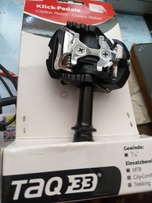 Чисто нови алуминиеви педали   Taq 33