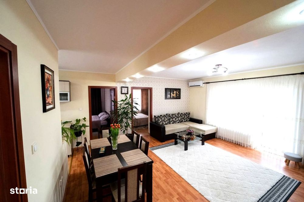 Apartament bl nou 100mp +3.21 teren -mobilat utilat 148.000eur neg