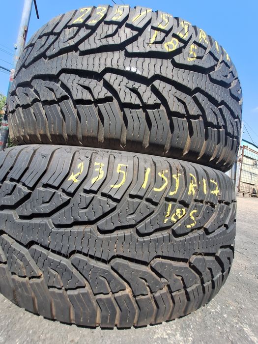 2 anvelope allseasons 235/55r17 Uniroyal dot 2018