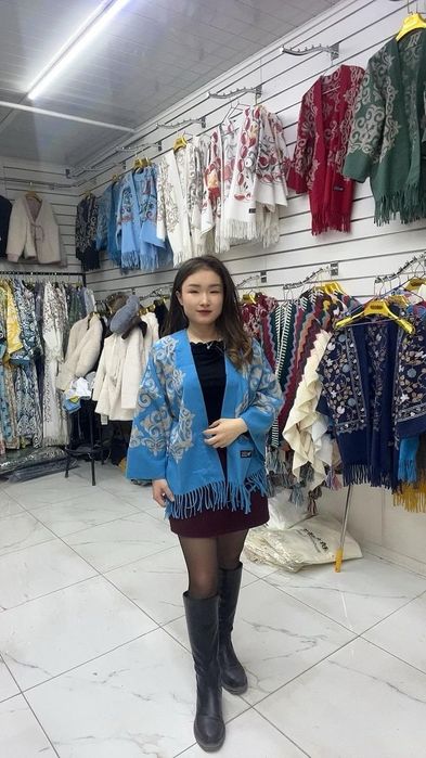 Этно кардиганы кашемировые