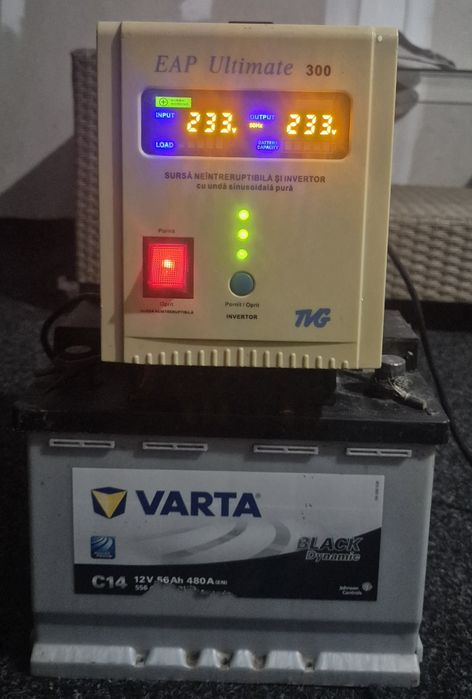 Baterie Varta+UPS 300